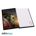 World of Warcraft gift set: XXL glass, keychain, notebook "Horde" / zestaw prezentowy World of Warcraft: szklanka XXL, brelok, n