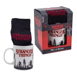 Stranger Things Gift Box - Logo (kubek plus skarpetki)