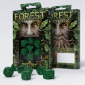 Q-WORKSHOP Komplet leśny - Zielono-czarny Dżungla