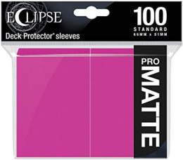 Ultra PRO Eclipse MATTE Deck Protector sleeves Hot Pink 100 szt.