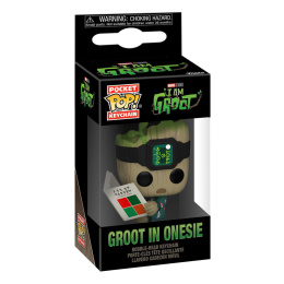 Funko POP Keychain: I Am Groot - Groot in Onesie