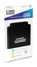 ULTIMATE GUARD Card Dividers - Black (10)