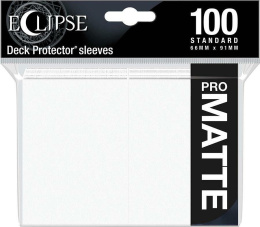 Ultra PRO Eclipse MATTE Deck Protector sleeves Arctic White 100 szt.