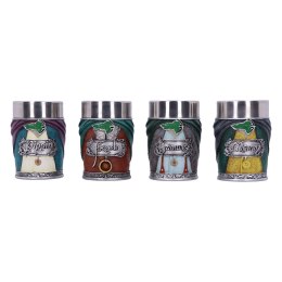 Lord of the Rings Shotglass 4-Pack Hobbits - zestaw kieliszków