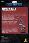 Marvel: Crisis Protocol - Klaw and MBaku
