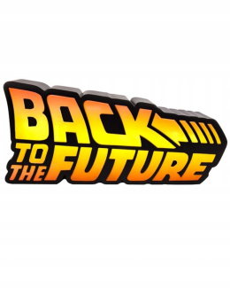 Back to the Future logo - lampka