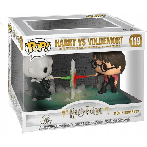 Funko POP Movies: Harry Potter: Harry vs. Voldemort [Moment]