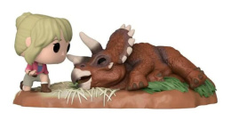 Funko POP Movies: Jurassic Park - Dr. Sattler with Triceratops
