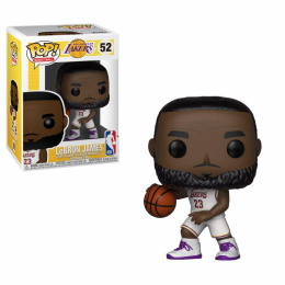 Funko POP Sports: NBA - LeBron James White Uniform (Lakers)