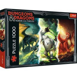 Trefl Puzzle Dungeons & Dragons: Legendarne potwory z Faerun (1000 elementów)