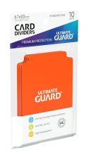 ULTIMATE GUARD Card Dividers - Orange (10)