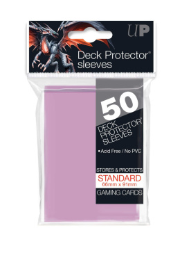 Ultra PRO PRO-GLOSS Deck Protector sleeves Bright Pink 50 szt.