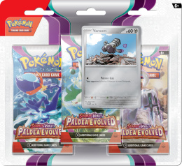 Pokémon TCG: Paldea Evolved - 3-Pack Blister [Varoom]