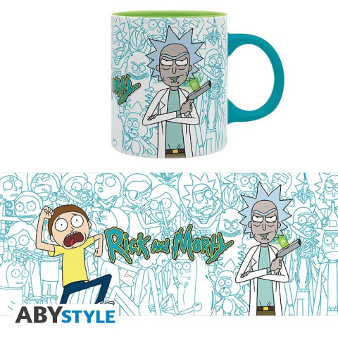 RICK AND MORTY All Ricks and Mortys - kubek 320ml