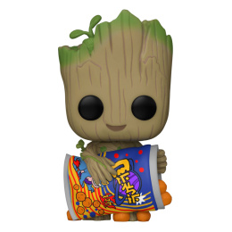 Funko POP Marvel: I Am Groot - Groot with Cheese Puffs