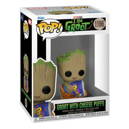Funko POP Marvel: I Am Groot - Groot with Cheese Puffs