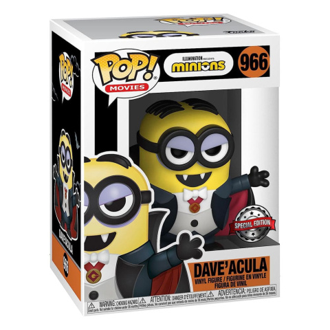 Funko POP Movies: Minions - Dave'acula