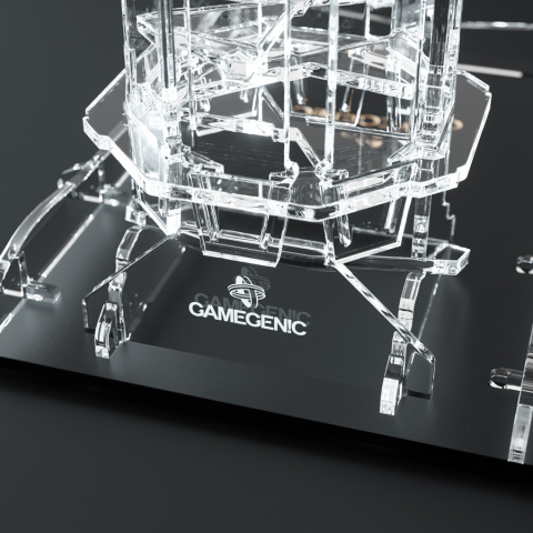Gamegenic: Crystal Twister Premium Dice Tower
