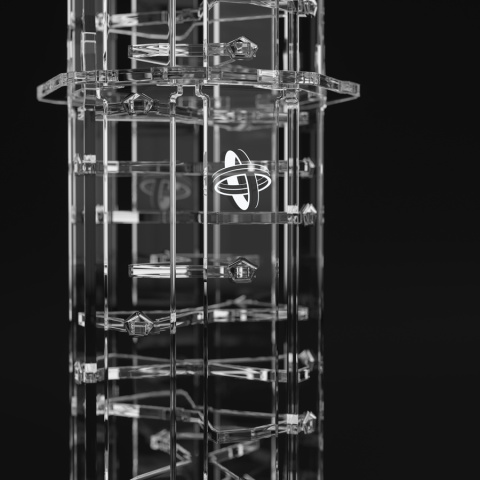 Gamegenic: Crystal Twister Premium Dice Tower