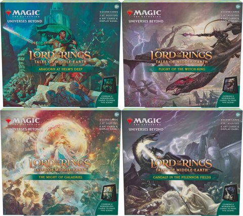 Magic the Gathering: The Lord of the Rings - Tales of Middle-earth - Scene Box - Bundle (4)