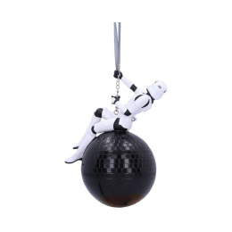 Original Stormtrooper Hanging Tree Ornament Wrecking Ball Hanging Stormtrooper 12 cm