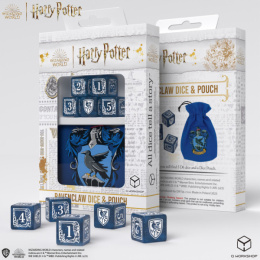 Q-Workshop Harry Potter: Zestaw kości i mieszek Ravenclaw