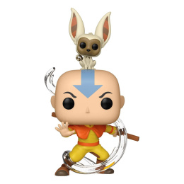 Funko POP Animation: Avatar - Aang w/ Momo