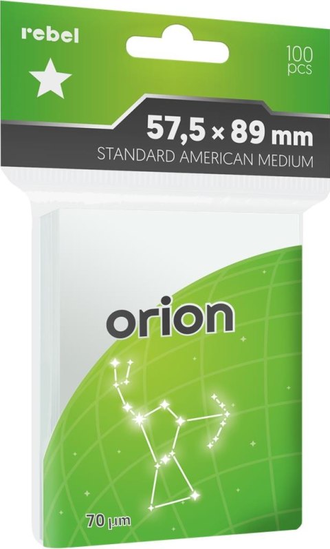 Rebel Koszulki na karty (57,5x89 mm) "Standard American Medium" Orion, 100 sztuk