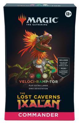 Magic the Gathering: The Lost Caverns of Ixalan - Commander Deck - Veloci-Ramp-Tor