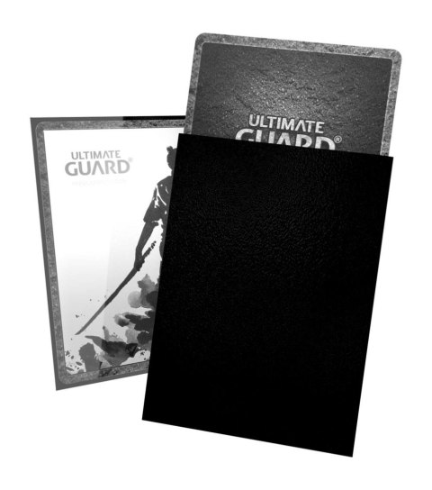 ULTIMATE GUARD Katana Sleeves Standard Size - Black (100)