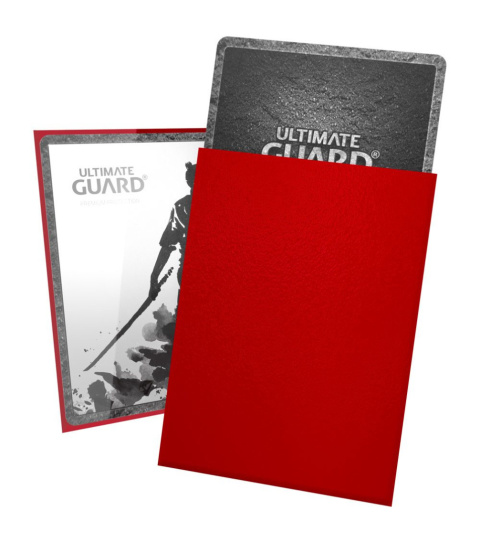 Ulitmate Guard Katana Sleeves Standard Size - Red (100)