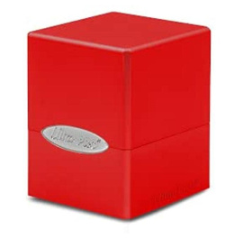 Ultra PRO Pudełko na karty Satin Cube - Apple Red