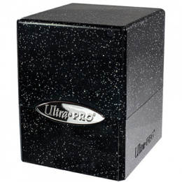 Ultra PRO Pudełko na karty Satin Cube - Glitter Black