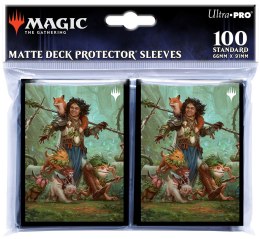 Ultra PRO Deck Protector sleeves - Wilds of Eldraine - Ellivere of the Wild Court (100) [MtG]