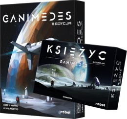 Ganimedes + Księżyc