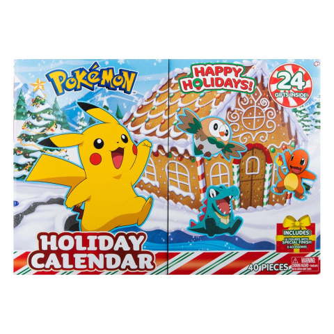 Pokemon Battle Figures Advent Calendar Holiday 2023 *Version DE/FR/NL*