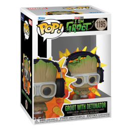 Funko POP Marvel: I Am Groot - Groot w/ detonator