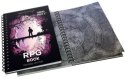 RPG Book - Fantasy Worlds - Księga RPG A4 - siatka kwadratów