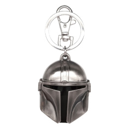 Star Wars Metal Keychain Mandalorian Helmet - brelok
