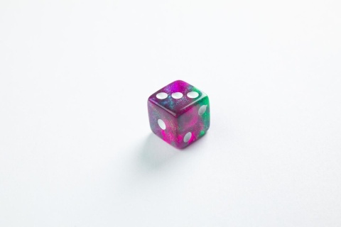 Gamegenic: Galaxy Series - D6 Dice Set (12 mm) - Aurora