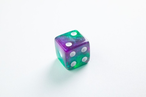 Gamegenic: Galaxy Series - D6 Dice Set (16 mm) - Aurora
