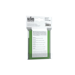 Gamegenic: Just Sleeves - Standard Card Game Sleeves (66x91 mm), Zielone, 50 sztuk