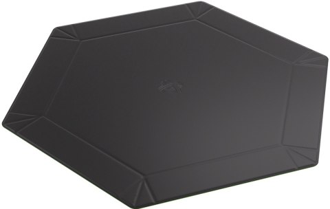 Gamegenic: Magnetic Dice Tray - Hexagonal - Black/Green