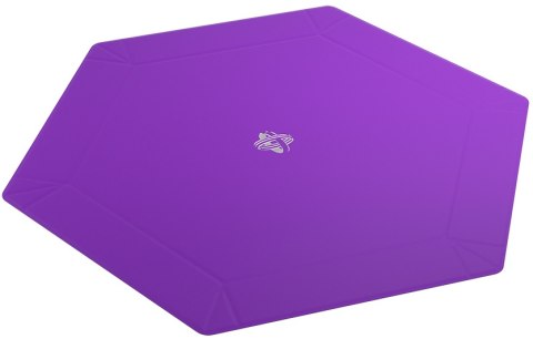 Gamegenic: Magnetic Dice Tray - Hexagonal - Black/Purple