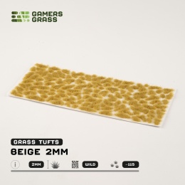 Gamers Grass: Grass tufts - 2 mm - Beige Tufts (Wild)