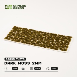 Gamers Grass: Grass tufts - 2 mm - Dark Moss Tufts (Wild)