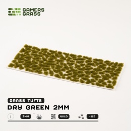 Gamers Grass: Grass tufts - 2 mm - Dry Green Tufts (Wild)