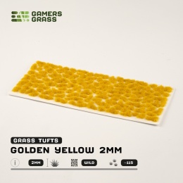 Gamers Grass: Grass tufts - 2 mm - Golden Yellow Tufts (Wild)