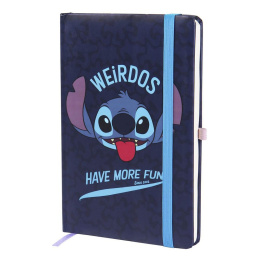 Lilo & Stitch Notebook A5 Weirdos have more Fun - notatnik