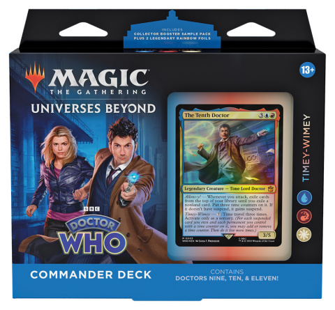 Magic the Gathering: Universes Beyond - Doctor Who - Commander Deck BUNDLE (4)